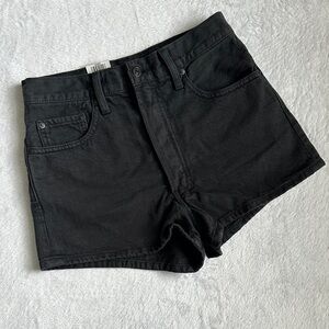 Levi's Women's Black Denim Shorts